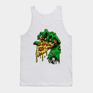 Scary Hand Pizza Tank Top